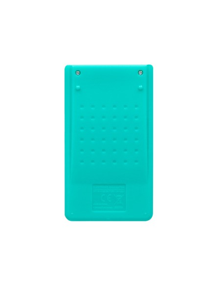 Calculadora liderpapel bolsillo xf13 8 digitos solar y pilas color verde 115x65x8 mm