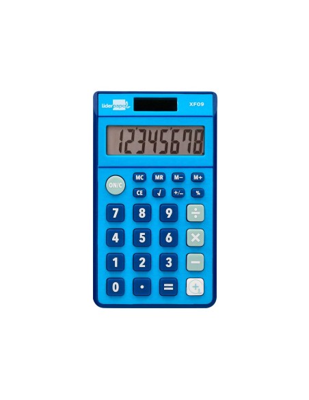 Calculadora liderpapel bolsillo xf09 8 digitos...