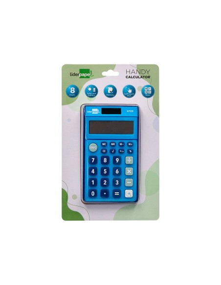 Calculadora liderpapel bolsillo xf09 8 digitos...