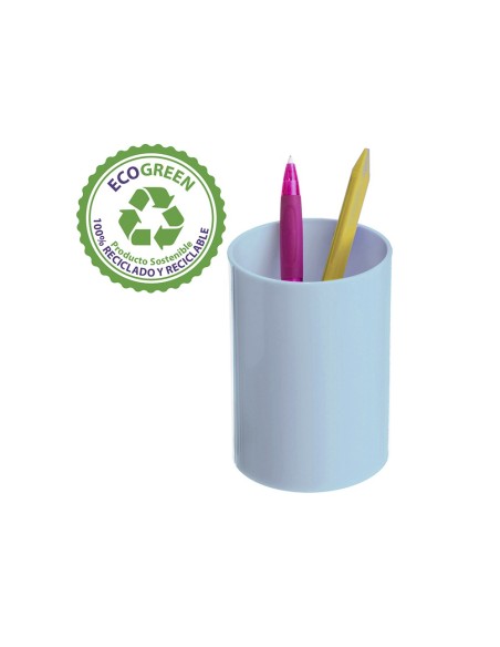 Cubilete portalapices archivo 2000 azul pastel...