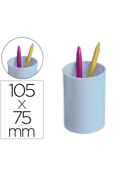 Cubilete portalapices archivo 2000 azul pastel...