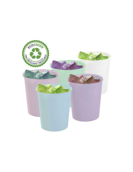 Papelera plastico archivo 2000 ecogreen 100%...