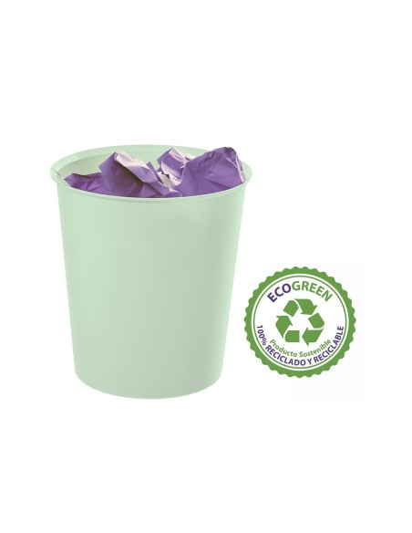 Papelera plastico archivo 2000 ecogreen 100%...