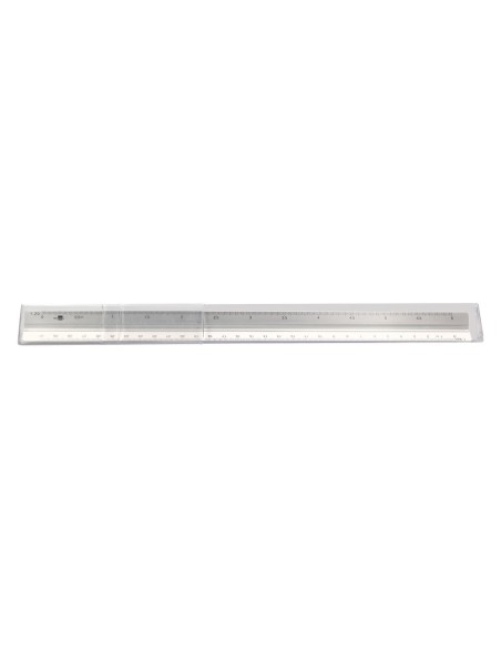 Escala liderpapel aluminio forma triangular con...