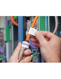 Cinta dymo vinilo blanco...