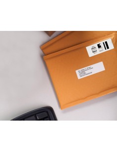 Etiqueta adhesiva dymo...