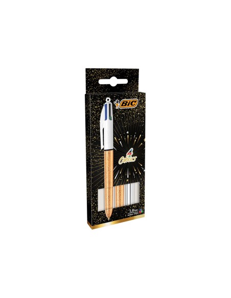 Boligrafo bic cuatro colores set regalo 50...