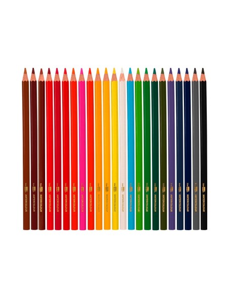 Lapices de colores acuarelables liderpapel caja...