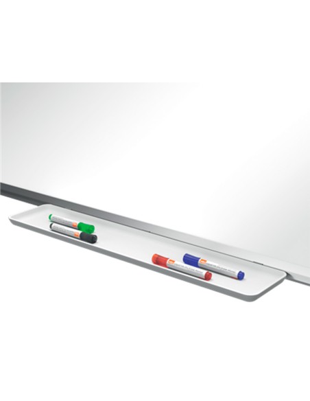 Pizarra blanca nobo premium plus acero lacado magnetica 1200x1200 mm