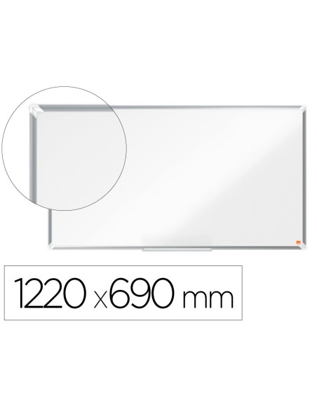 Pizarra blanca nobo premium plus acero...