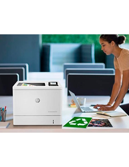 Impresora hp laserjet enterprise m554dn color...