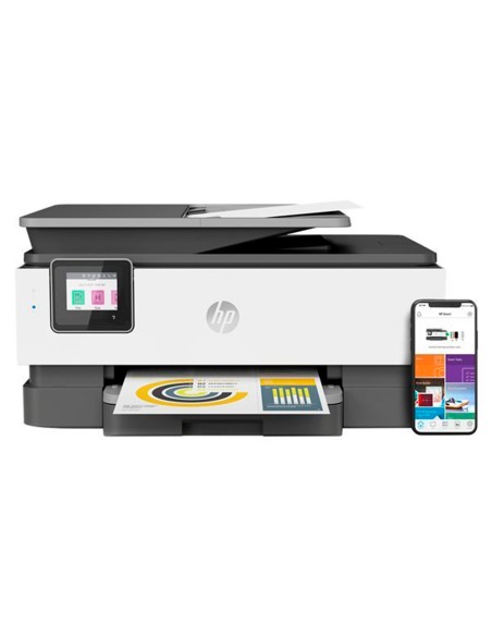 Equipo multifuncion hp envy 8022e color tinta 20 ppm wifi escaner copiadora impresora fax bandeja entrada 225 hojas