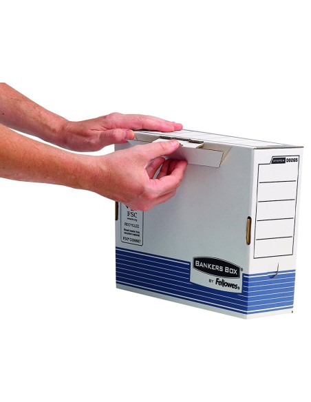 Caja archivo definitivo fellowes a4 carton...