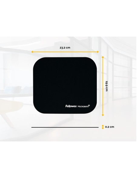 Alfombrilla para raton fellowes con proteccion...
