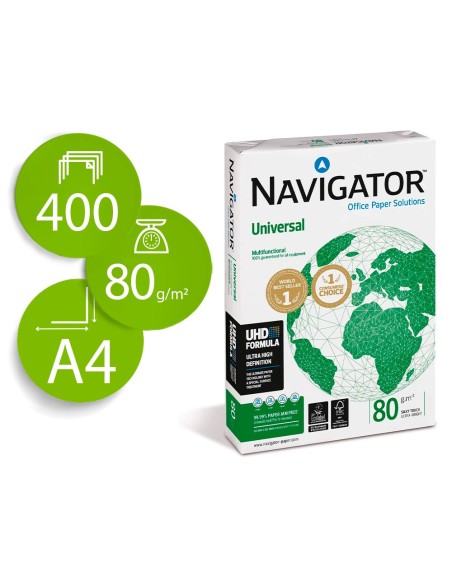 Papel fotocopiadora navigator din a4 80 gramos...