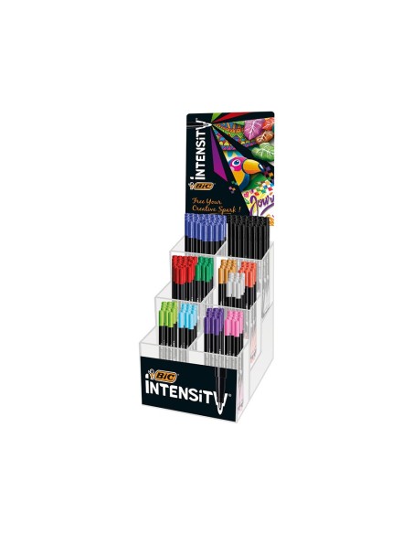 Rotulador bic intensity fine punta de fibra 0,4...