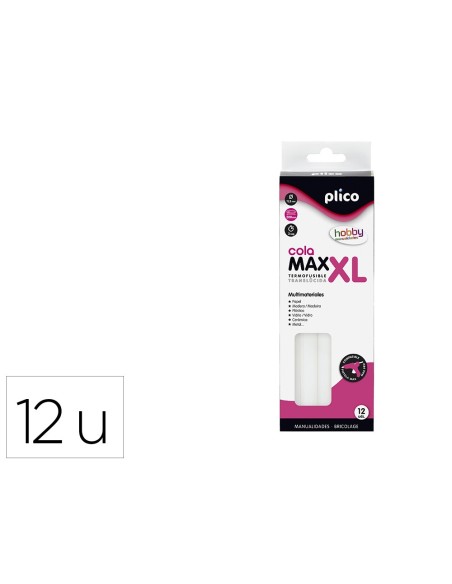 Barra termofusible plico cola max xl baja...