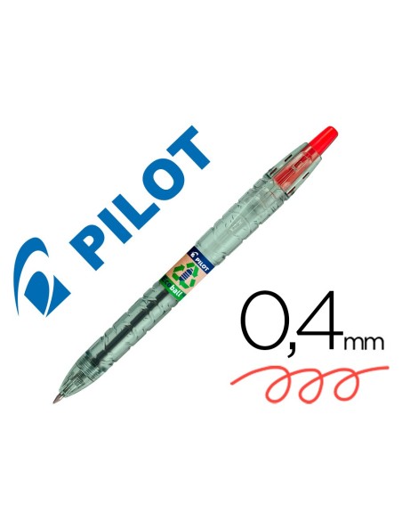Boligrafo pilot ecoball plastico reciclado...