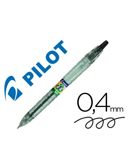 Boligrafo pilot ecoball plastico reciclado...
