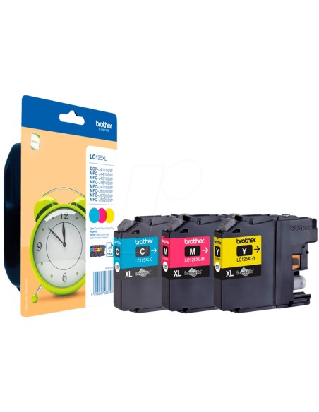 Ink-jet brother mfc-j4410dw/ mfc-j6920dw / mfc-j4510dw / mfc-j6520dw / mfc-j6720dw tricolor alta capacidad 1200