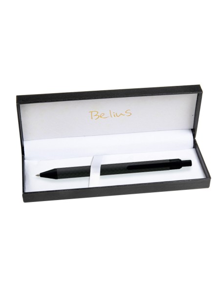 Boligrafo belius potsdam negro cuerpo fibra...