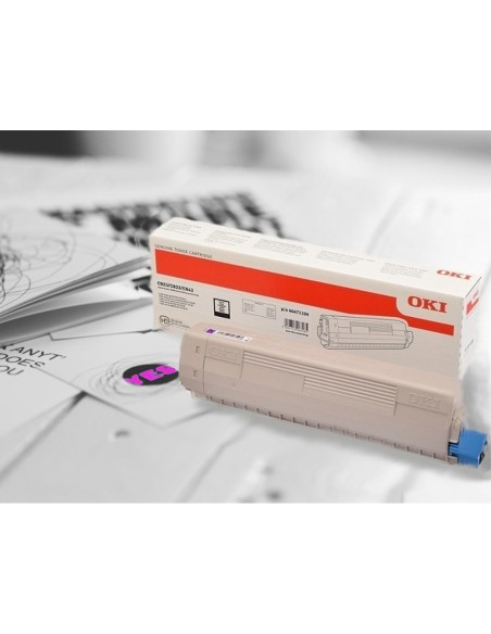 Toner oki laser 46471102 c823dn magenta 7000...