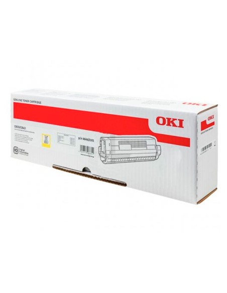 Toner oki laser 46443101 c833 / c843 amarillo...