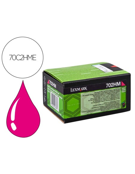 Toner lexmark laser 702hme cs310dn / cs410 dn...