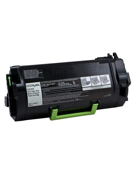 Toner lexmark laser 52d2x0e ms811 series / ms812 series negro 45000 paginas