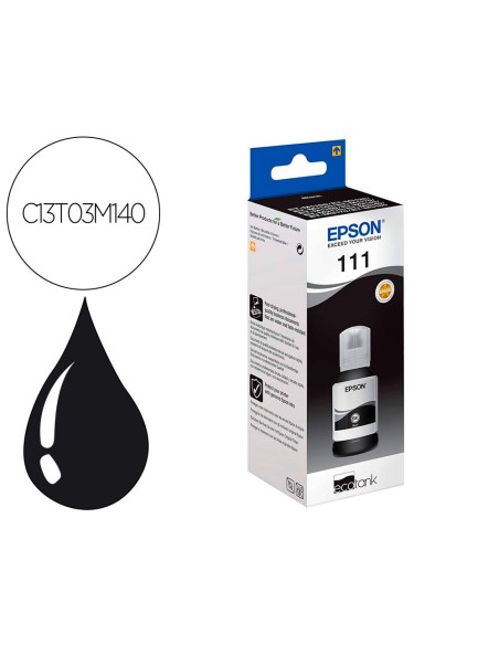 Ink-jet epson ecotank c13t03m140 bk 5k 12 0ml...