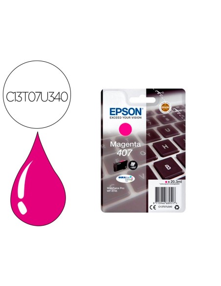 Ink-jet epson 407l clavier wf-4745 series...