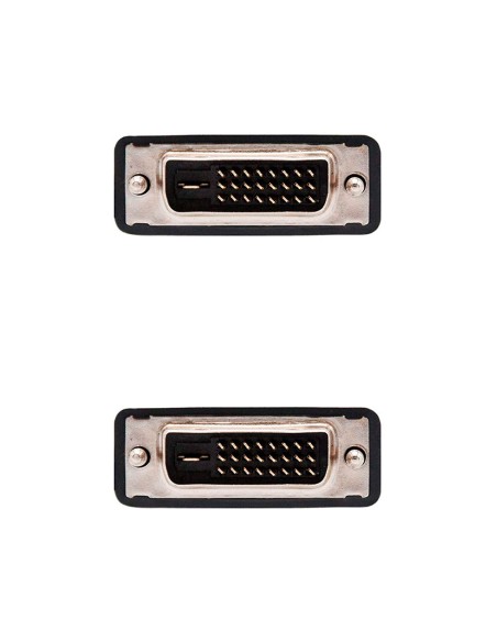 Cable dvi nanocable dual link 24+1/m-m color negro longitud 5 m
