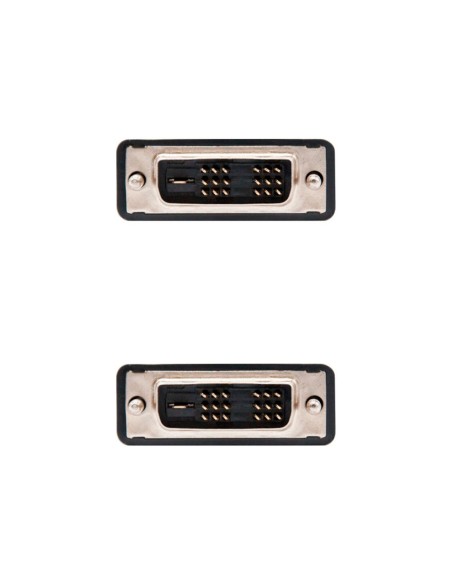 Cable dvi nanocable dual link 24+1/m-m color negro longitud 3 m