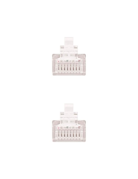 Cable red nanocable latiguillo rj45 categoria 5e utp awg24 color gris longitud 0,25 m