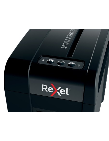 Destructora de documentos rexel secure x6-sl capacidad 6 hojas particulas destruye grapas y clips