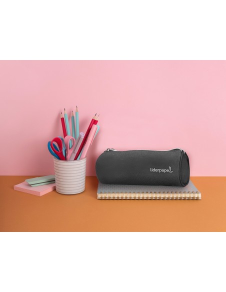 Bolso escolar liderpapel portatodo cilindrico...