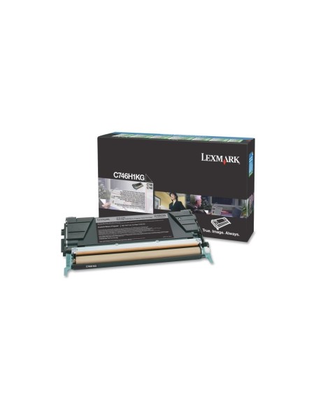 Toner lexmark laser c746h1kg c746 / c748 negro...