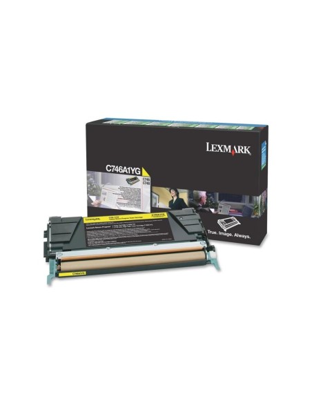 Toner lexmark laser c746a1yg c746 / c748...
