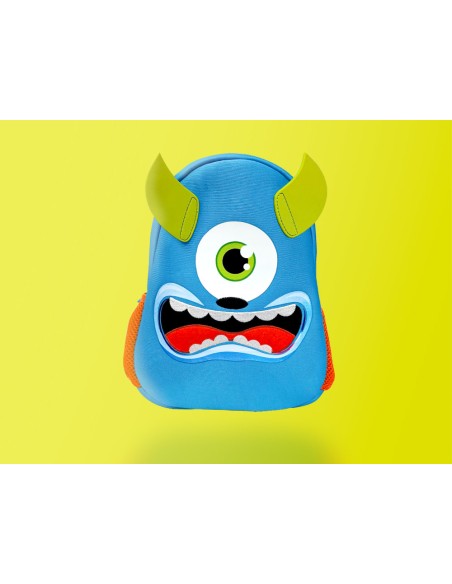 Cartera escolar liderpapel mochila infantil neopreno monstruo