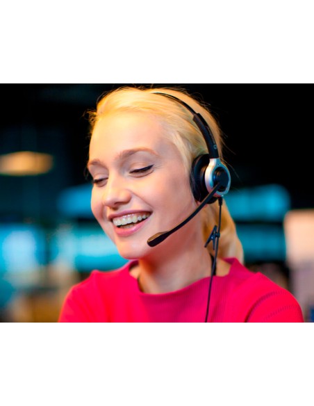 Auricular accutone um610mkii-uc alta gama monoaural usb controlador/cancelacion 90%