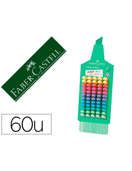 Rotulador faber fluorescente 1546 expositor de...