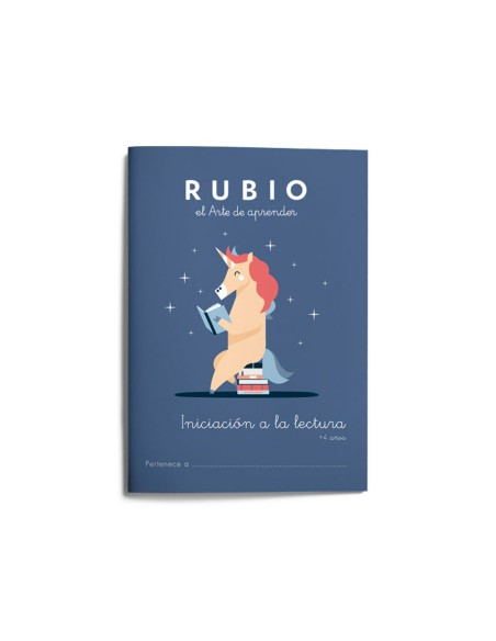 Cuaderno rubio iniciacion a la lectura + 4 años