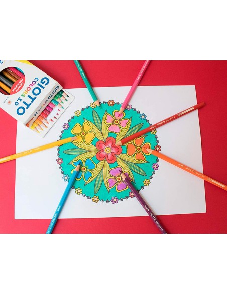 Lapices de colores giotto colors 3.0 mina 3 mm...