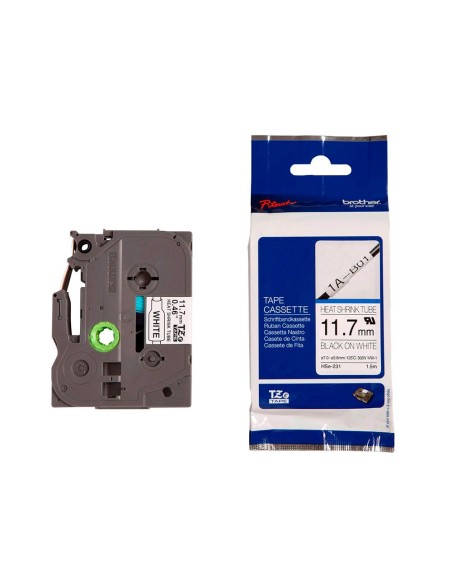 Cinta brother hse 231 termoretractible 11,7 mm...