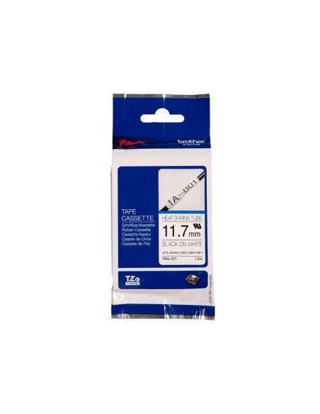 Cinta brother hse 231 termoretractible 11,7 mm...
