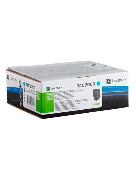 Toner lexmark laser 74c20c0 cx725de / cs720d e/...