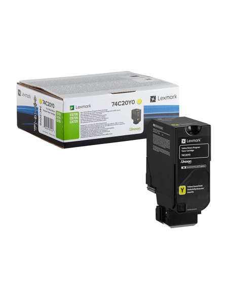 Toner lexmark laser 74c20y0 cx725de / cs720de /...