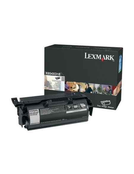 Toner lexmark laser x654x31e / x654de/ 654 / 656de / 658de negro 36000 paginas