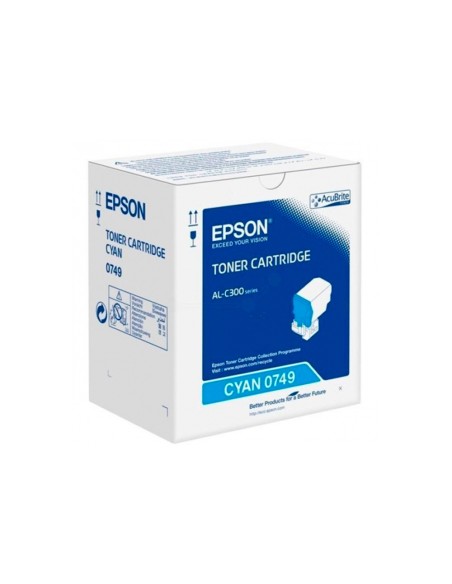 Toner epson c13s050749 cian 8800 paginas