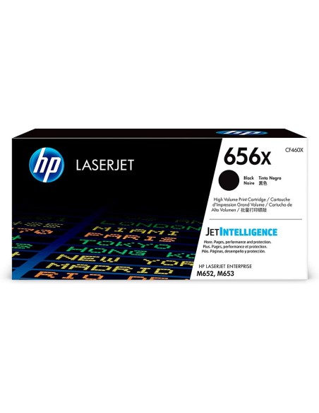 Toner hp laser 656x-cf460x negro 27000 paginas